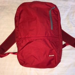 In Case Incase Red Laptop Backpack